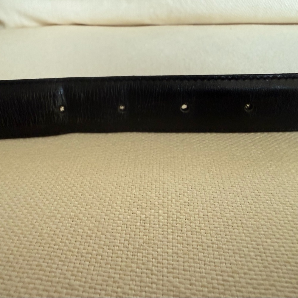 Coach 5700 Men’s Black Leather Belt Size 38/95CM - Picture 13 of 14